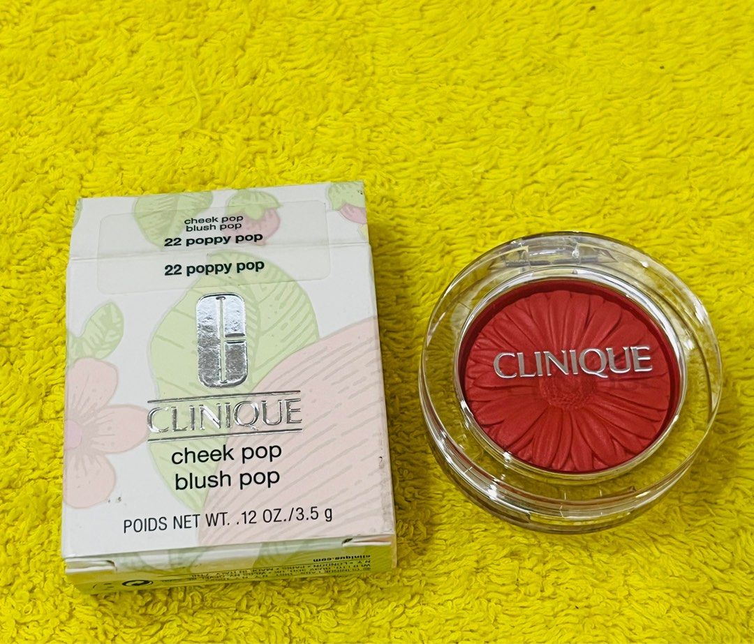 CLINIQUE CHEEK POP BLUSH POP (Category: Makeup) located in Manila. Submitted by luxeclassyshop (Listing ID 1341151900, Image 1). Description: CLINIQUE CHEEK POP BLUSH POP SHADE:22poppy pop SIZE 3.5grams Authentic Brand new .