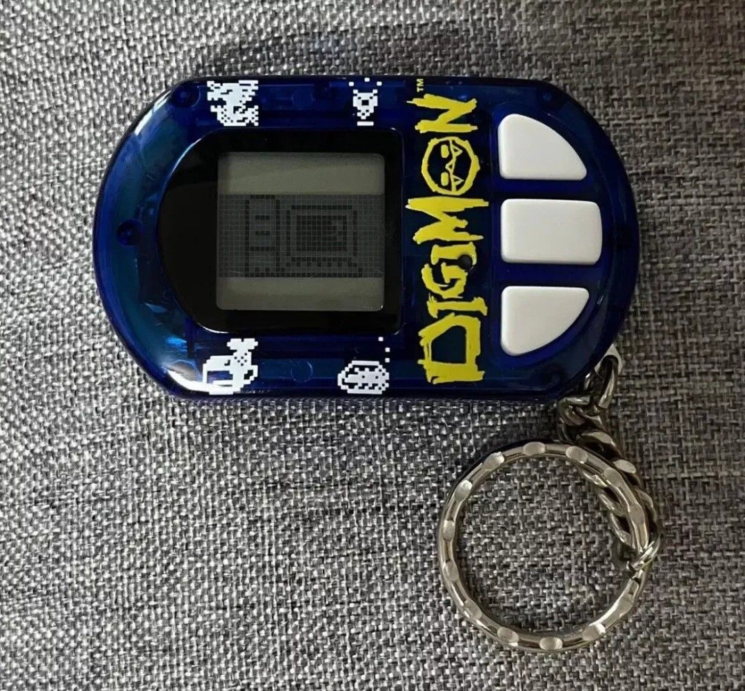 Digimon Digivice Pendulum Cycle Transparent Blue Vpet Version 7