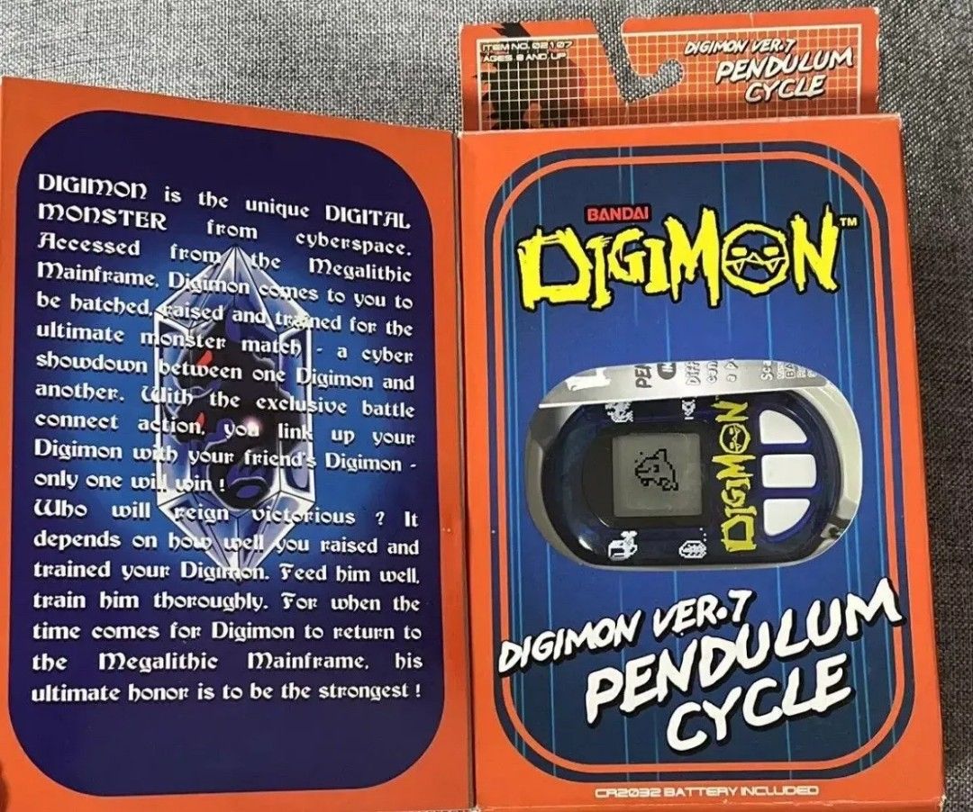 Digimon Digivice Pendulum Cycle Transparent Blue Vpet Version 7