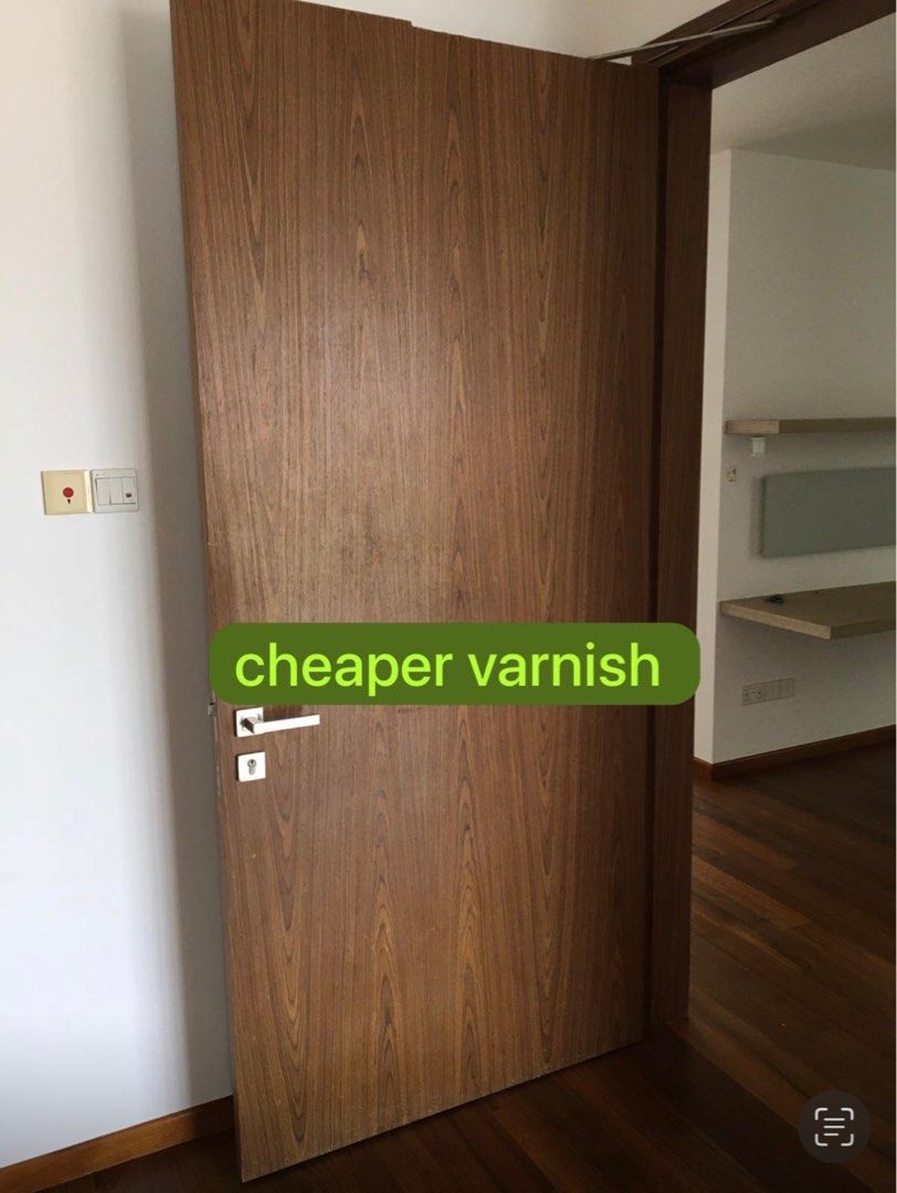 door varnish /parquet varnish /wardrobe varnish /table varnish /door repair /door install /door painting /Nippon painting/Home painting/HDB //Condo /banglo house /BTO painting services62863094425731114