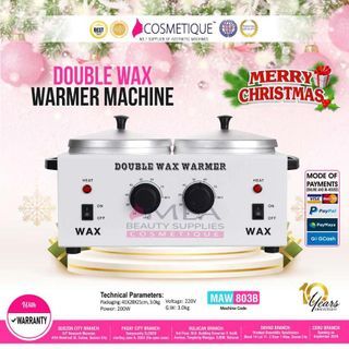 DOUBLE WAX WARMER [MAW803B]