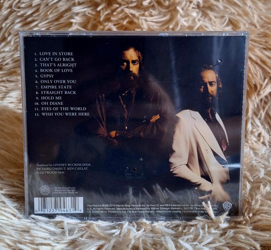 Fleetwood mac (Category: Vinyls) located in Caloocan City. Submitted by collectionsitems (Listing ID 1341097100, Image 2). Description: Welcome to our shop KEYNECTION ADISCTION MUSIC AND VIDEO STORE! 👝Posted items are on hand. 💿🎧🎵💽🎷📽🎥 CD'S / DVD's Books & VINYL are all imported made in uk our local opm album and original in mint to nearmint & unsealead sealed brand new 🛒Pls add to cart to check stocks availability. 💵We sell quality prod