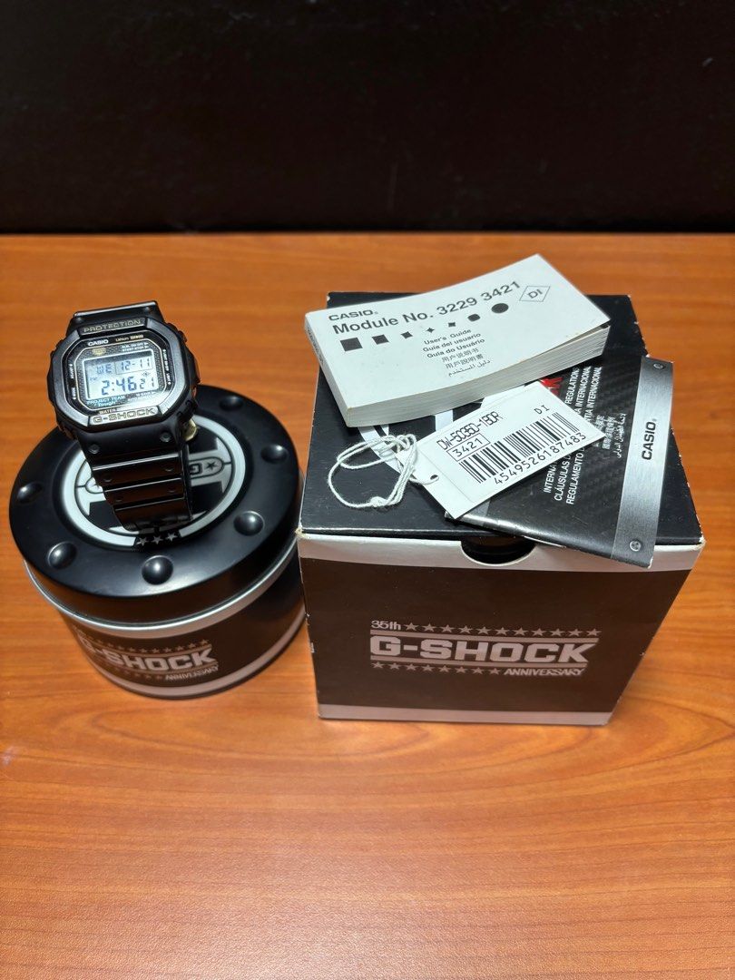 G shock DW5035D 1B 35thn Anniversary Men s Fashion Watches Accessories Watches on Carousell