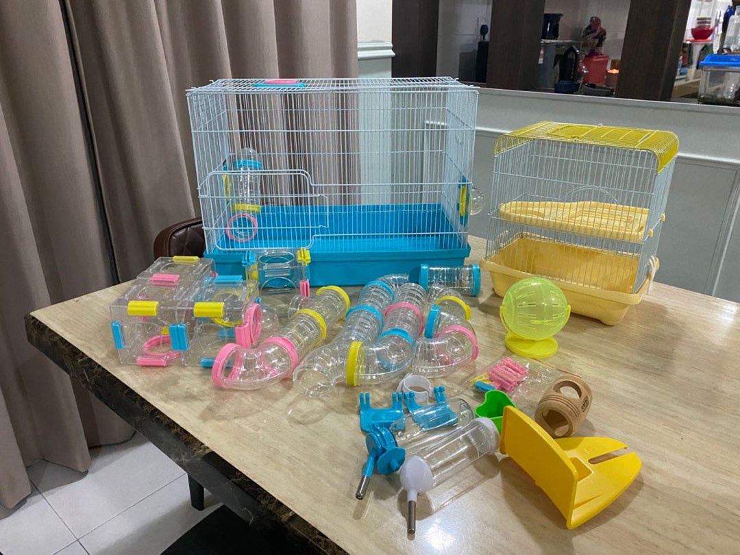 Image showcasing Hamster Cage - Starter bundle, Pet Supplies, Homes & Other Pet ...