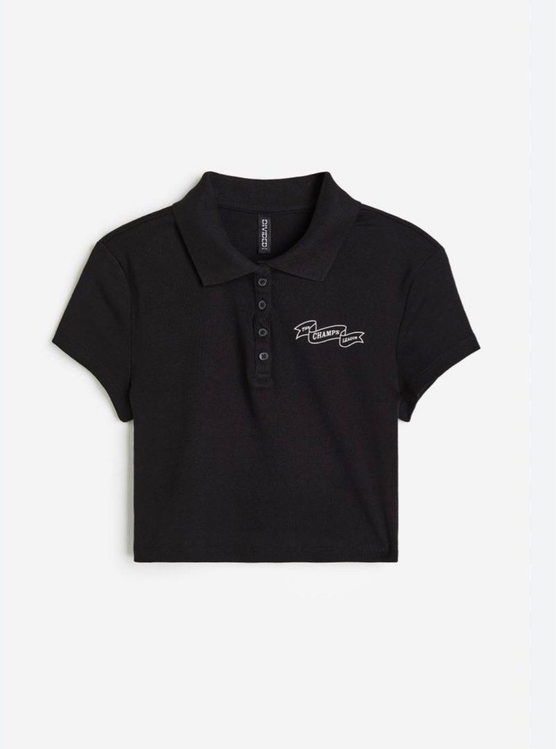 H & m women's polo shirt 2025