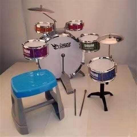 kids drum set (Category: Musical Instruments) located in Manila. Submitted by asstditems (Listing ID 1341058894, Image 3). Description: ac Same day delivery within metro manila Mode of Payment: CASH ON DELIVERY GCASH BANK TRANSFER Pm for inquiries! Happy Shopping & God bless..