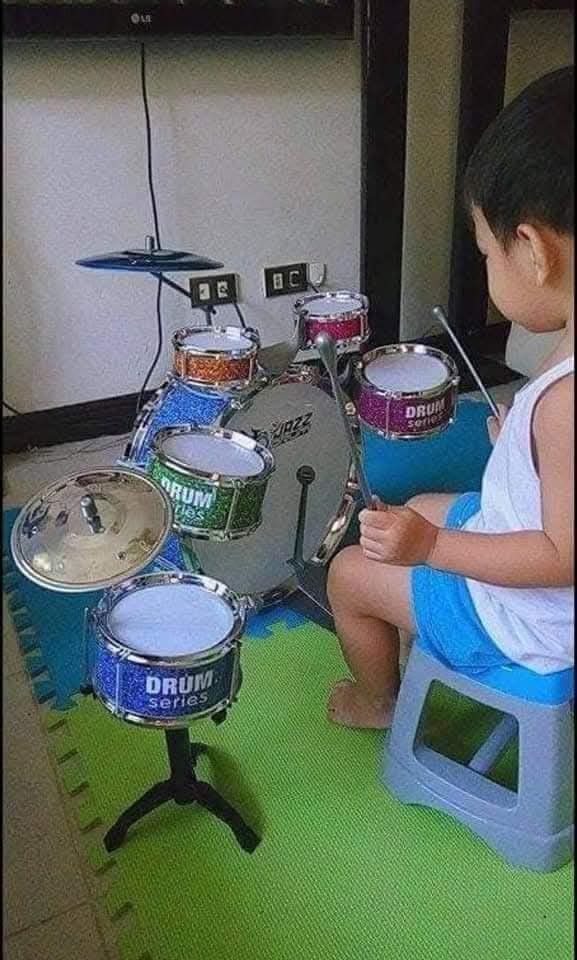 kids drum set (Category: Musical Instruments) located in Manila. Submitted by asstditems (Listing ID 1341058894, Image 2). Description: ac Same day delivery within metro manila Mode of Payment: CASH ON DELIVERY GCASH BANK TRANSFER Pm for inquiries! Happy Shopping & God bless..