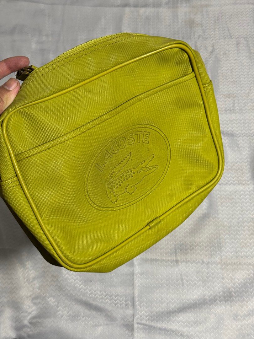 Lacoste Sling Bag (Category: Sling Bags) located in Batangas. Submitted by soaph (Listing ID 1341110938, Image 2). Description: Original Barely used Decluttering.
