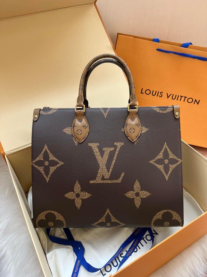LV OTG MM MEDIUM - SHOULDER / HAND TOTE BAG (Category: Luxury Bags & Wallets) located in Pasig City. Submitted by gluxerare (Listing ID 1341194451, Image 1). Description: A must have bag! Rush Paubos Sale! from 24.5k before, A must have perfect for Travel, OOTD, Mommy bag, Work, school bag etc! fits a lot of item! Perfect for gift or reward to yourself! ❤️ Onhand & ready to ship.