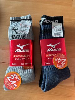 Mizuno warm socks Thermal socks three pairs629767208113941119