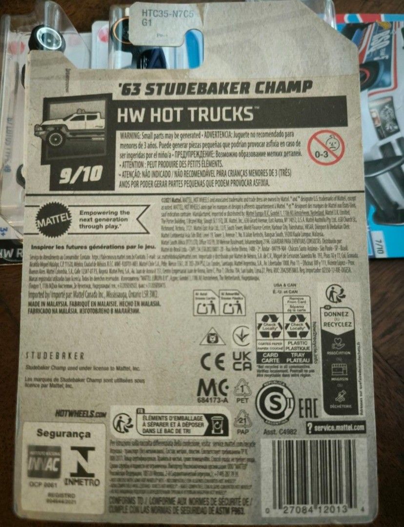 Hot Wheels - '63 Studebaker Champ - JR Collectibles Hot Wheels - '63 Studebaker Champ - JR Collectibles