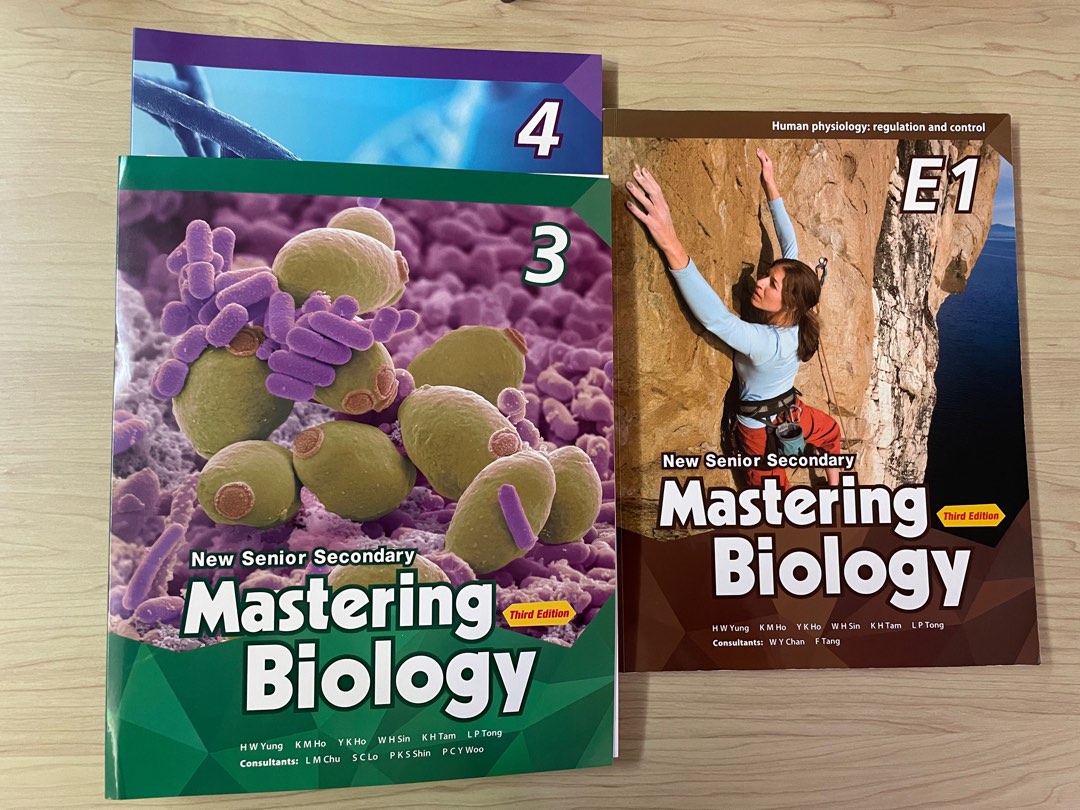 New Senior Secondary Mastering Biology E1 3 4, 興趣及遊戲, 書本 & 文具, 教科書 ...