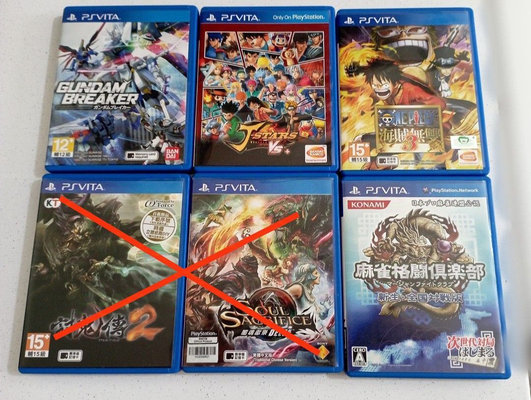 ps vita cd psp games