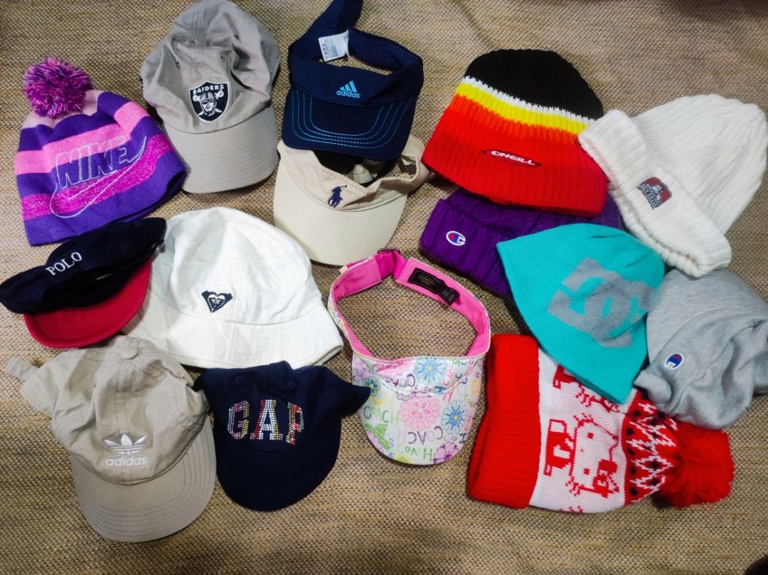RL,Champion,Coach,Nike cap (Category: Caps & Hats) located in Pasig City. Submitted by Magdythrift23 (Listing ID 1341065681, Image 1). Description: Assorted caps and bonnets price: 500-800.