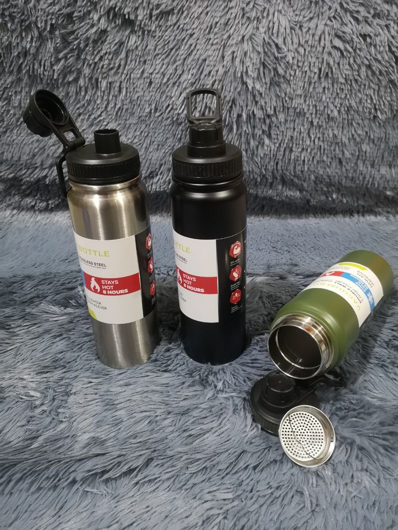 Stainless Steel Tumbler (Category: Water Bottles & Tumblers) located in Manila. Submitted by thechecklistph (Listing ID 1341206866, Image 2). Description: Stainless Steel Tumbler (hot & cold) 800 ml 199 each TAKE ALL 7 FOR 1350 Pick up or shipping shouldered by buyer.