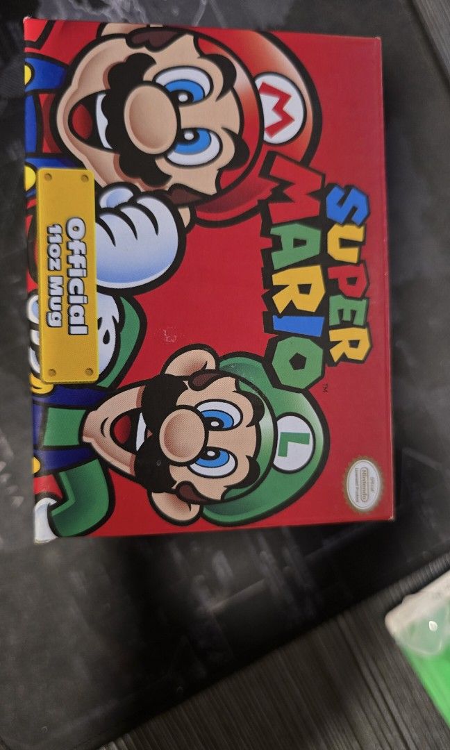 Super Mario Official Mug 11oz ( Nintendo) (Category: Nintendo) located in Quezon City. Submitted by satisfied100 (Listing ID 1341057066, Image 2). Description: For Sale: Super Mario Official Mug 11oz Brandnew price php 849.