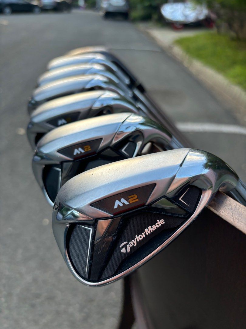 Taylormade 2017 M2 Golf Set with Adidas Bag (Category: Golf) located in Manila. Submitted by eclipse58 (Listing ID 1341133026, Image 2). Description: COMPLETE 2017 Taylormade M2 Golf Set ✅️ 5-9 Irons, Pitching Wedge & Fourteen V Forged 52 degree Wedge ✅️ Honma Tour World TW737 Driver, Honma Tour World TW737 3 Wood & Maruman 5 Wood ✅️ Bettinardi Putter & Adidas Golf Bag ✅️ Original Taylormade Steel Stiff Flex Shaft & Grips ✅️ Very good condition &