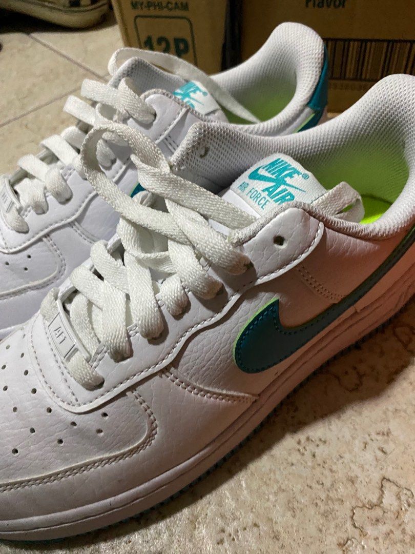 Women's Nike Airforce 1 (Category: Sneakers) located in Quezon City. Submitted by westings (Listing ID 1341188170, Image 3). Description: White and dusty color airforce 1 Bought at Nike Makati for 3,100 Used twice! RFS: Decluttering Mode of payment: Gcash, UB, BPI, PNB, Gotyme Shipping via grab/lalamove/gogoxpress/mcfa/lbc Message me for inquiries!.