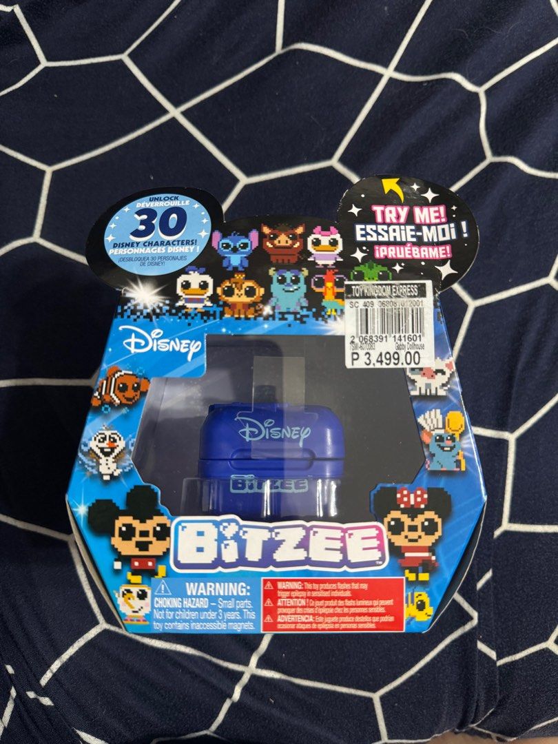 Bitzee Disney (Category: Designer & Blind Box Toys) located in Manila. Submitted by sheelanahelyyy (Listing ID 1341352979, Image 1). Description: Bitzee Disney Original!! Sealed 3,499 Srp 3,000 Only.