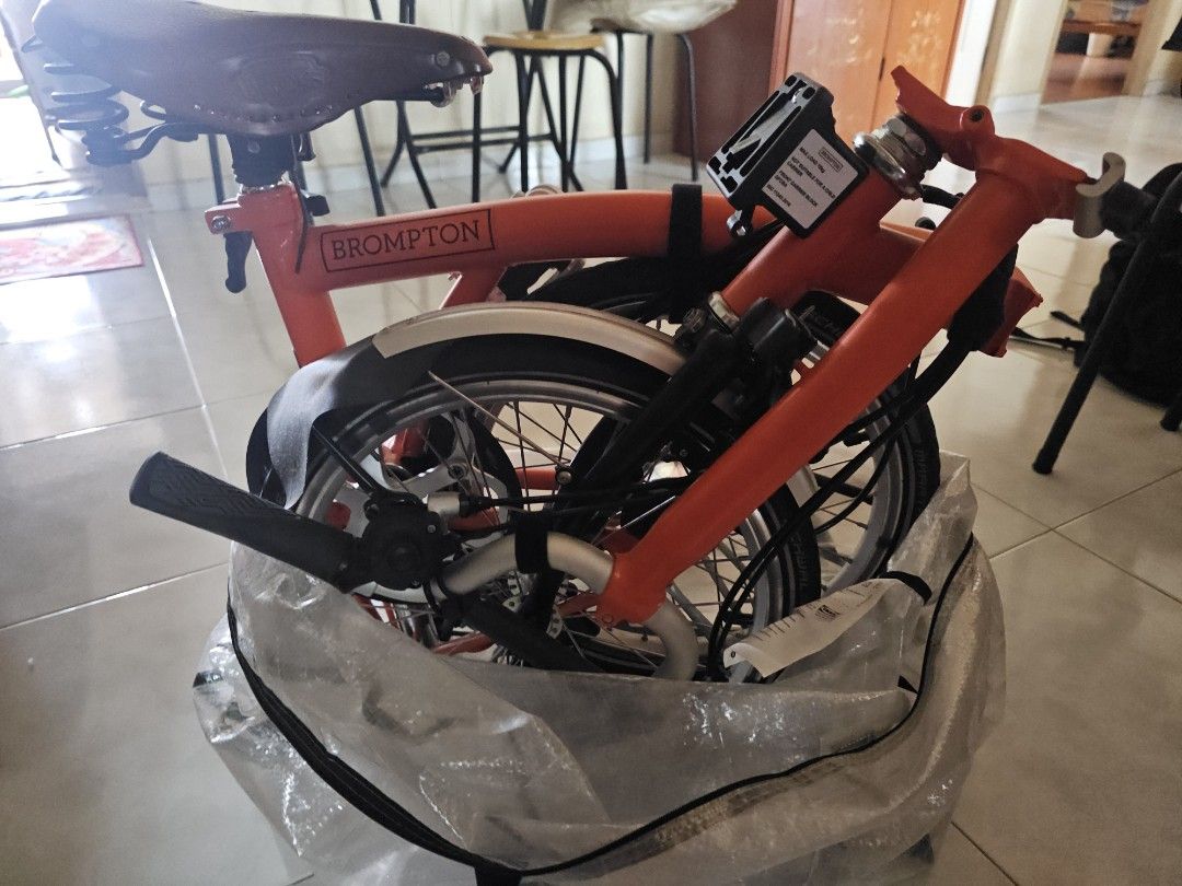 Brompton Orangery M6R (rare mix) read below (upgraded BB), Sports ...
