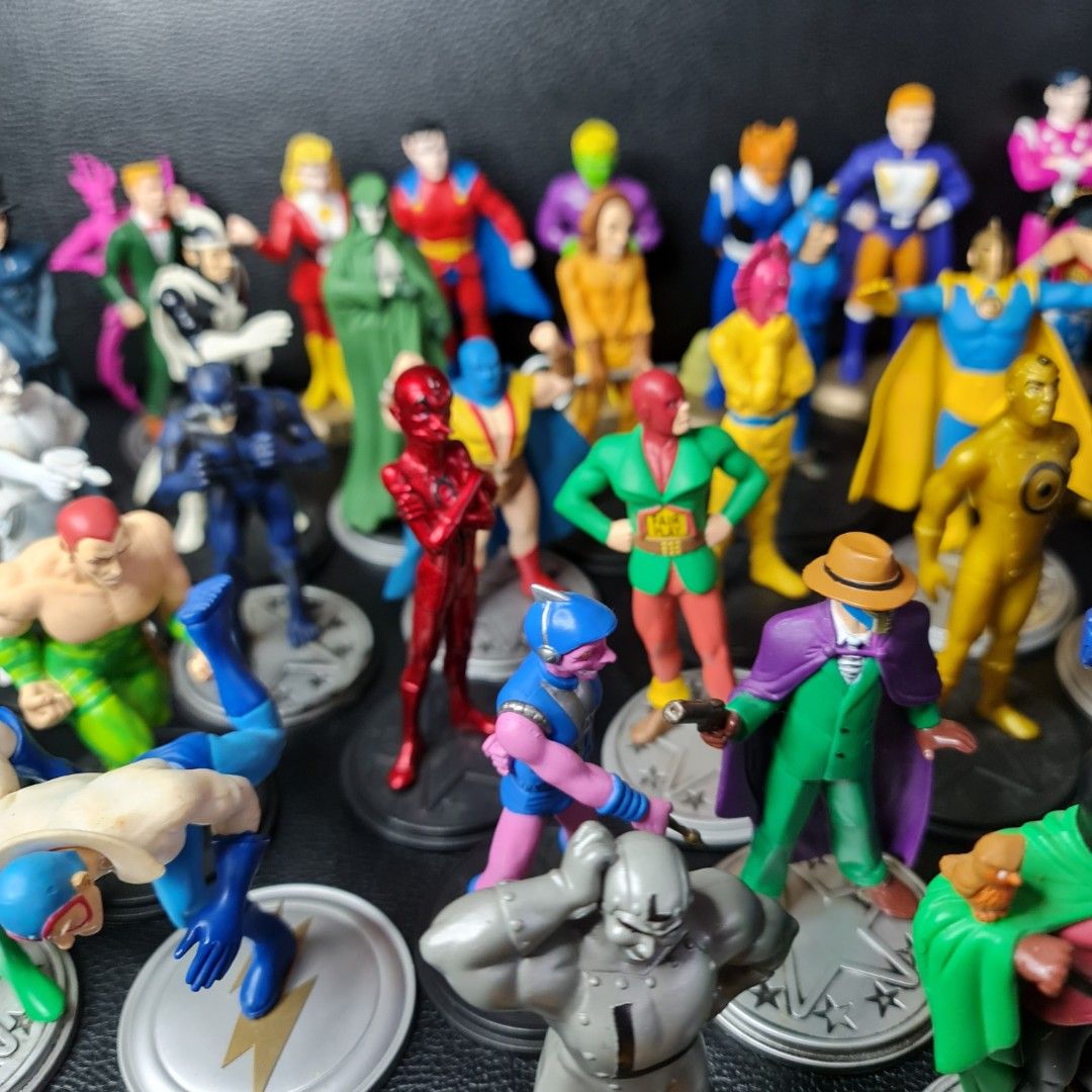 Target Dc Pvc BULK SET Vintage DC Direct PVC DC Comics with Base Stands 1999-2001 ...