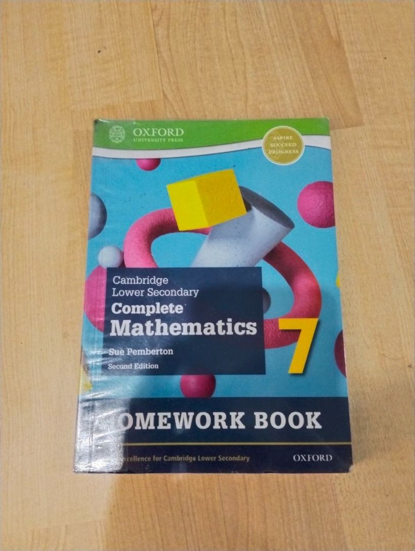 CAMBRIDGE LOWER SECONDARY COMPLETE MATHEMATICS YEAR 7 (HOMEWORK BOOK ...