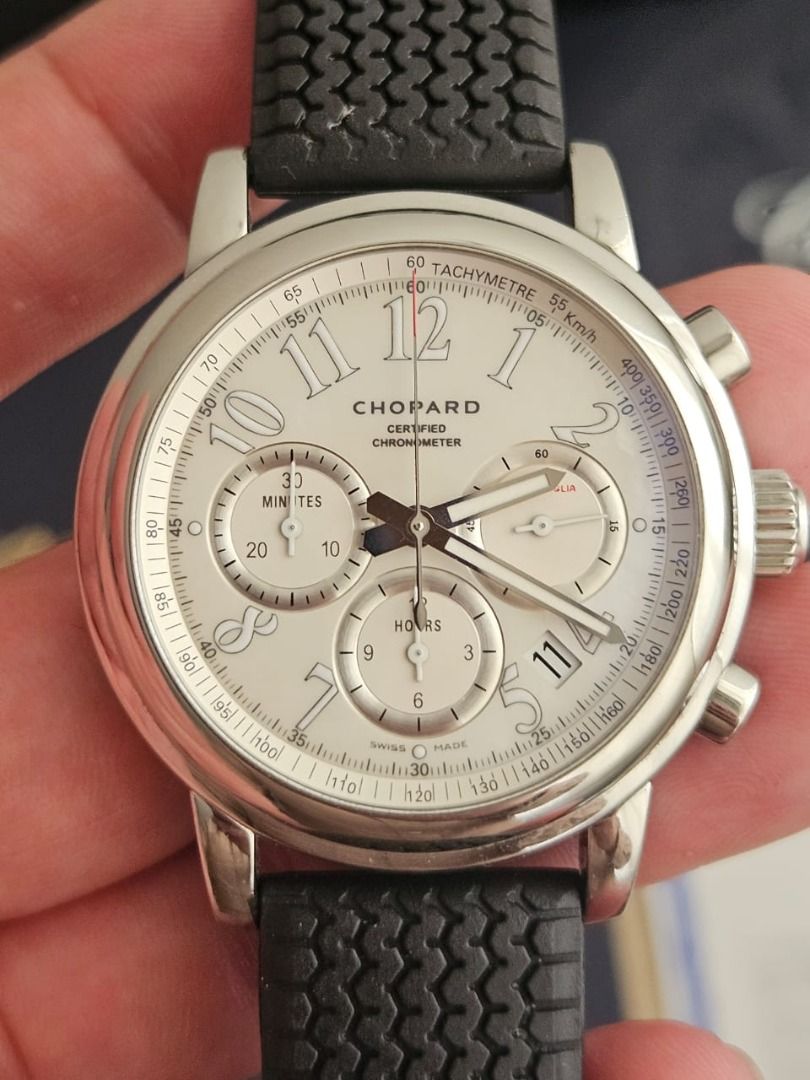 Chopard Classic Racing Millie Miglia Chronograph MOP Dial 42mm Auto ...