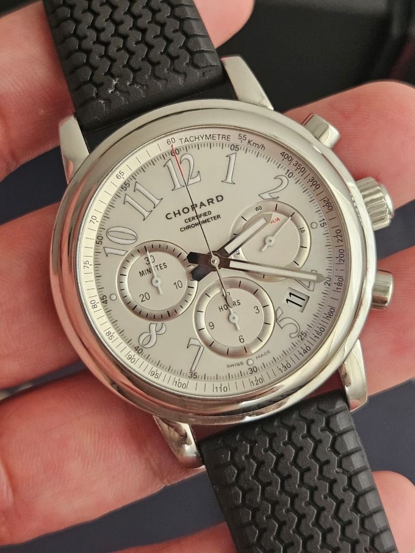 Chopard Classic Racing Millie Miglia Chronograph MOP Dial 42mm Auto ...