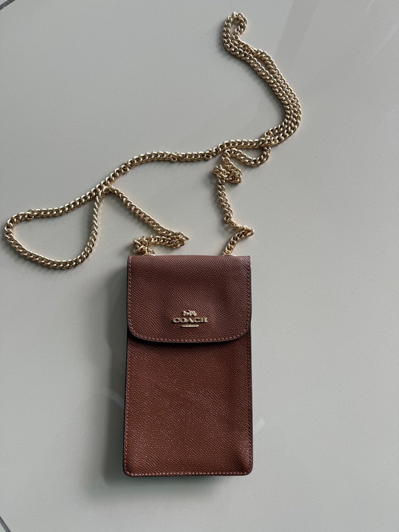 Coach wallet on a string hot sale