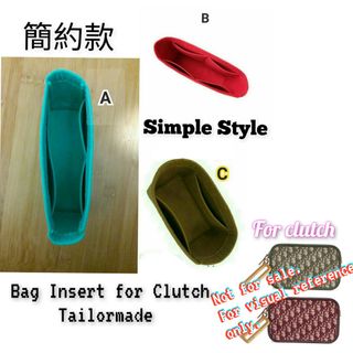 Felt liner for Di 🅾r clutch Di 🅾r Quake bag insert organiser handbag compatible inner bag64222391021827110