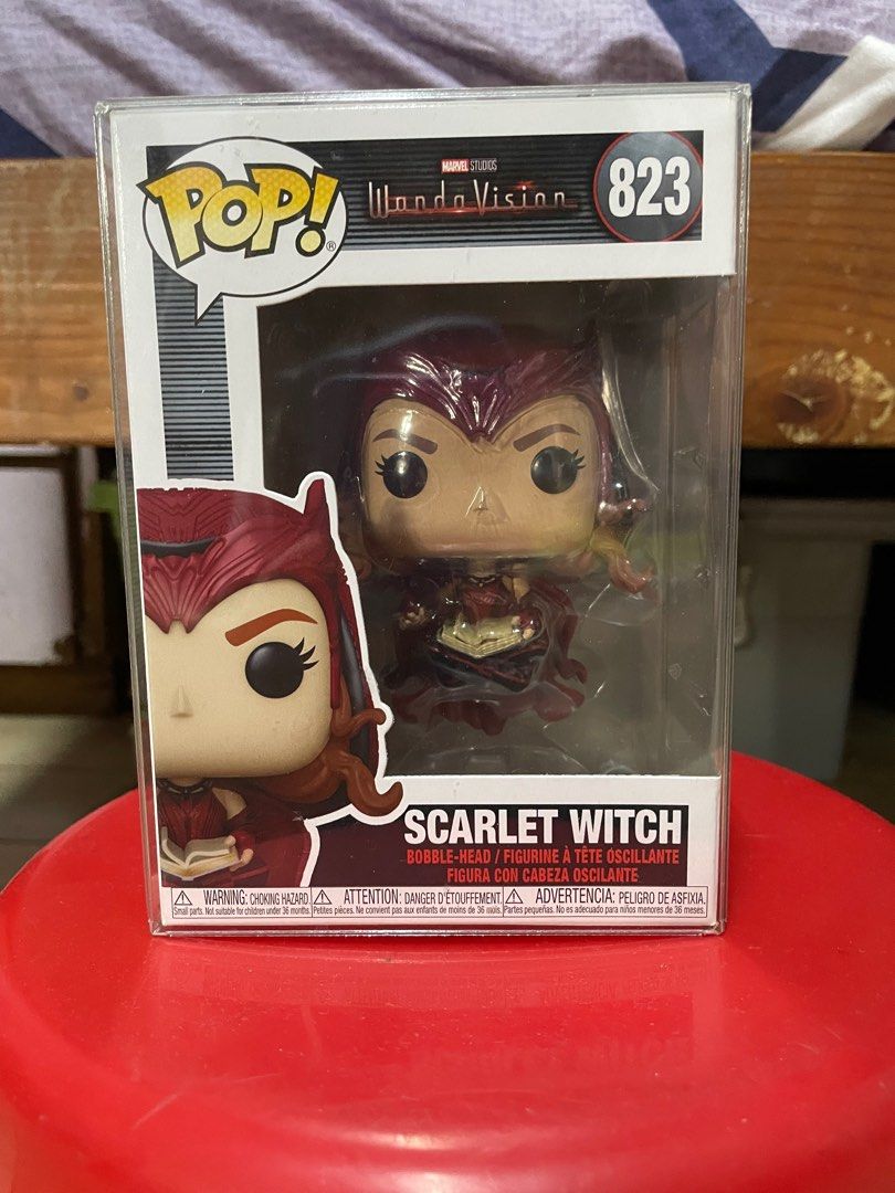Funko Pop Scarlet Witch (Category: Designer & Blind Box Toys) located in Caloocan City. Submitted by teudoongie12 (Listing ID 1341313166, Image 1). Description: Funko Pop Scarlet Witch w/ plastic case Negotiable + sf MOP: Gcash Delivery via J&T .