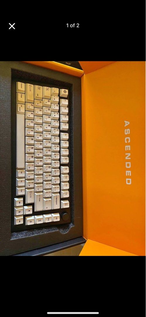 Glorious Gmmk Pro (Black Slate) - FRAME ONLY (Category: Computer Keyboard) located in Manila. Submitted by abbygsmr (Listing ID 1341348851, Image 1). Description: PCB broken Frame only.