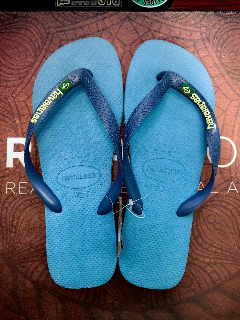 Havaianas flip flops size 13 US Men s Fashion Footwear Slippers Slides on Carousell