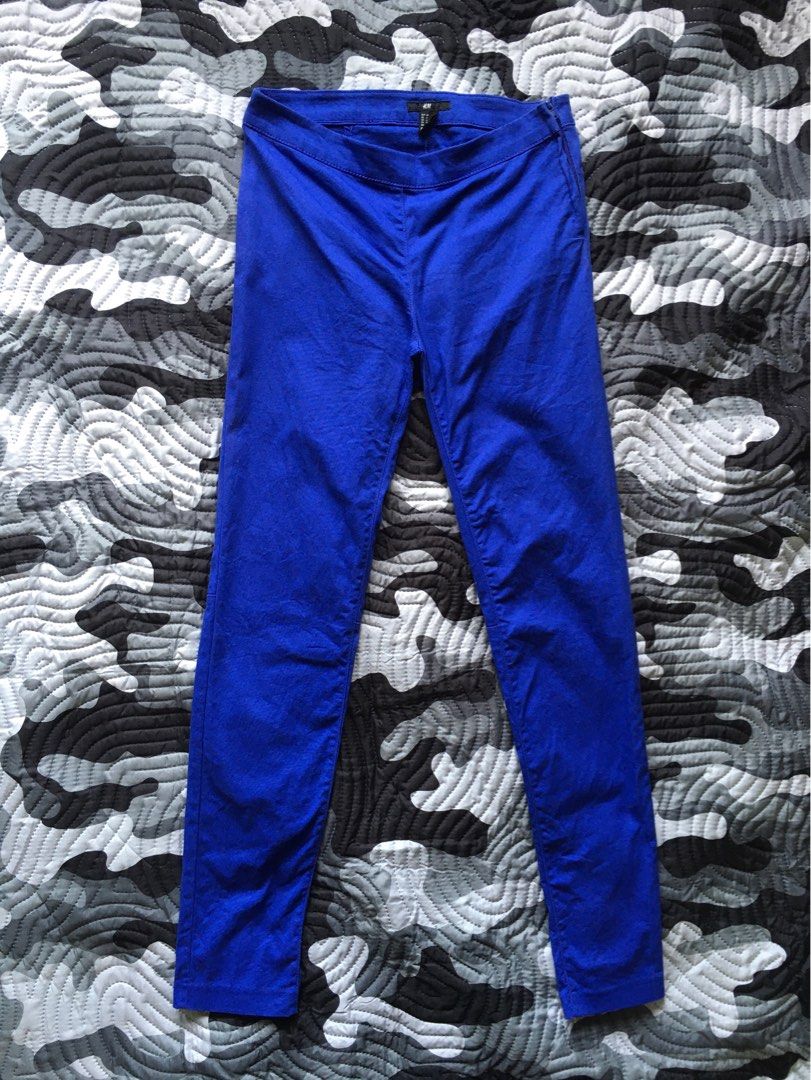 H M Side zip Colored Pants Women s Fashion Bottoms Other Bottoms on Carousell