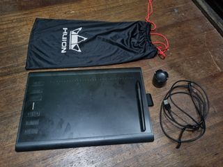 Huion 1060Plus Drawing Tablet (8192 Pressure Levels) - for Digital Artists/Graphics