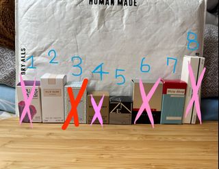 Issey Miyake/Elie Saab/Marc Jacobs/Burberry/Shiseido/Prada/miumiu/narciso rodriguez Fragrance Edition Fragrance Samples64188093263105110