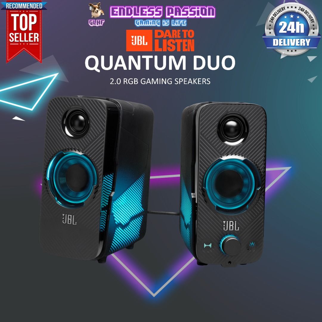 JBL QUANTUM DUO GAMING SURROUND SPEAKER