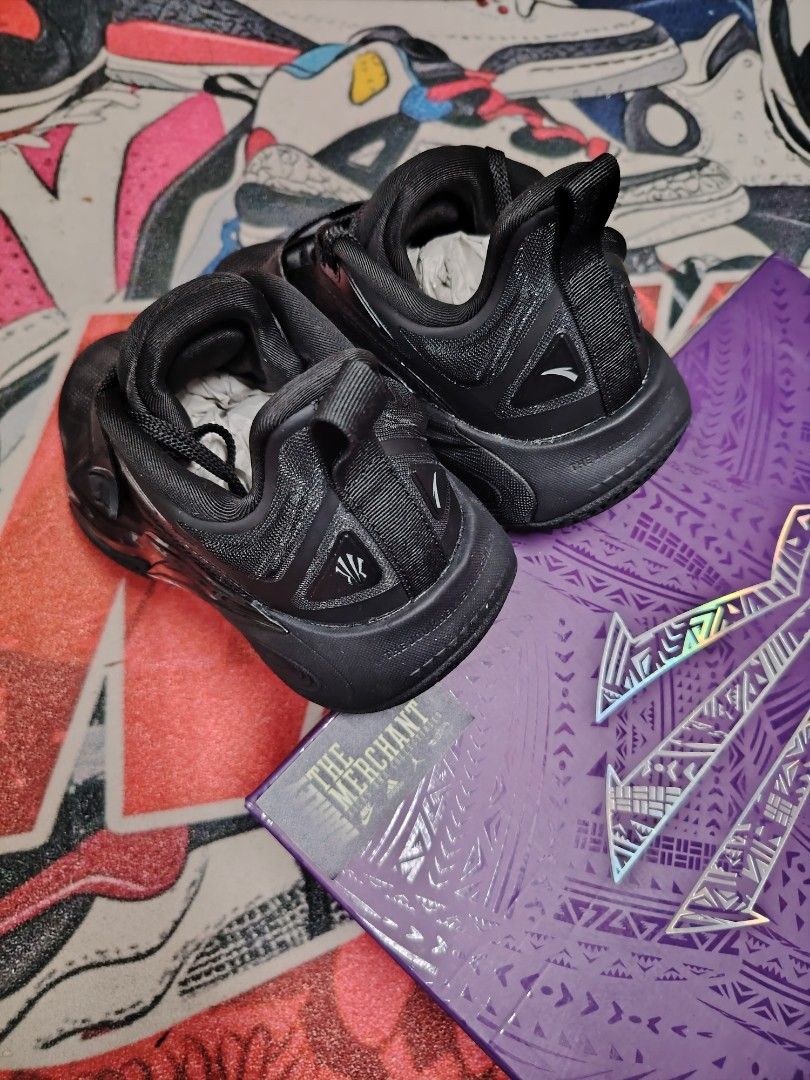 Kai 1 Triple Black (Category: Sneakers) located in Marikina City. Submitted by tm_harley (Listing ID 1341259730, Image 3). Description: 🔥Kai 1 Triple Black Size 10 Available ✅7,995 pesos only!! BNDS | Onhand ready to ship DM FOR PICS AND INQUIRIES 💵Cash/Gcash 📌Marikina Location 🚛Pick-up/Lalamove/JRS 👉🏻Videocall and Legit Check.