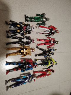Kamen Rider Ryuki R&M 3 Rider Zolda Figure Steel Giant Magnugiga Bandai ...