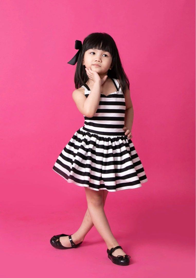 Little Ela First B Dress (Category: Babies & Kids Fashion) located in Caloocan City. Submitted by sikatfran (Listing ID 1341379740, Image 1). Description: Used once Size 2/3T Has some fading (please see the last picture). .