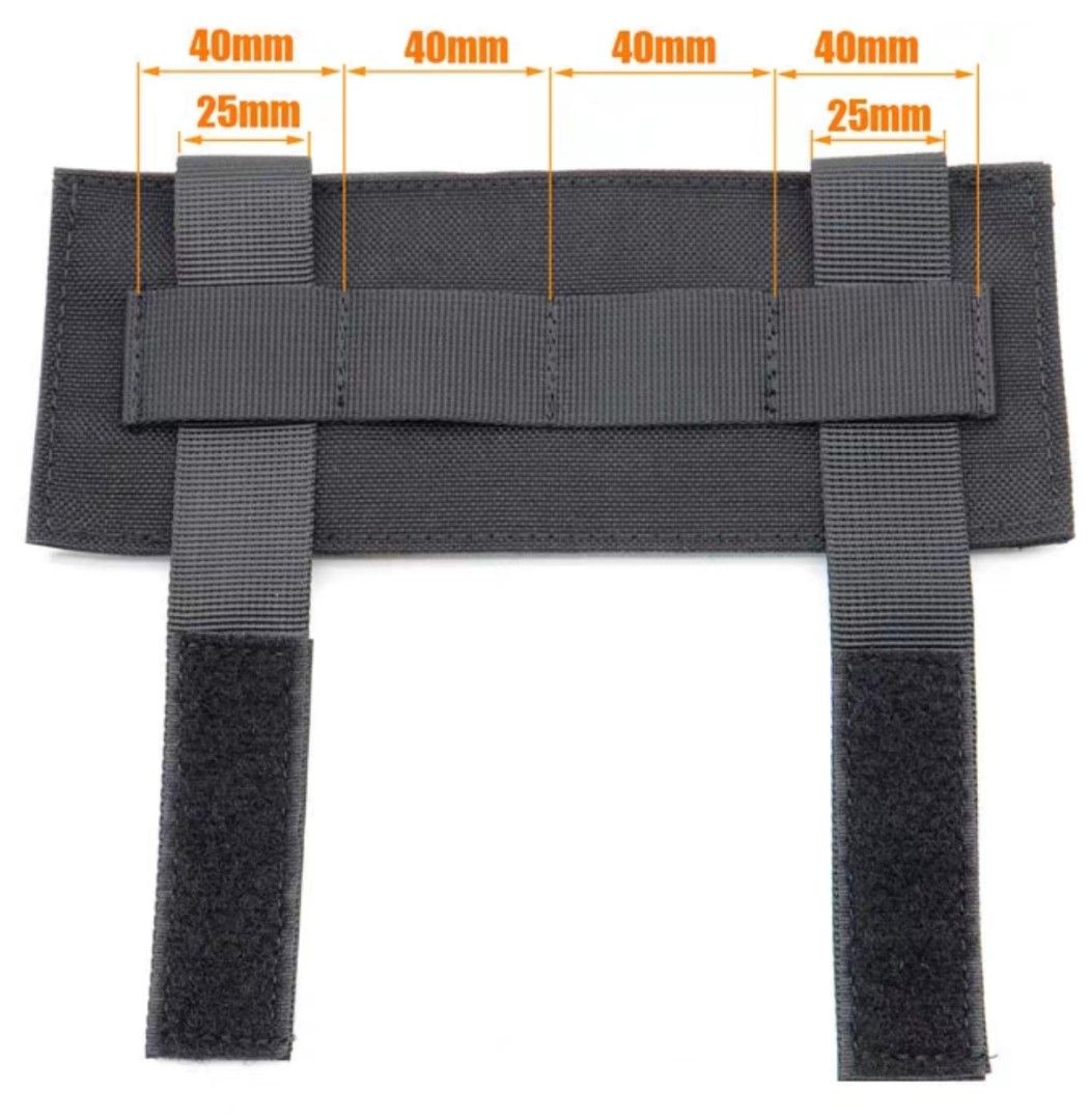 Molle patch panel (Category: Hiking & Camping) located in Singapore. Submitted by pozidrive (Listing ID 1341361846, Image 2). Description: Bought this but my bag is 5 molle system this can't be used. selling cheap..