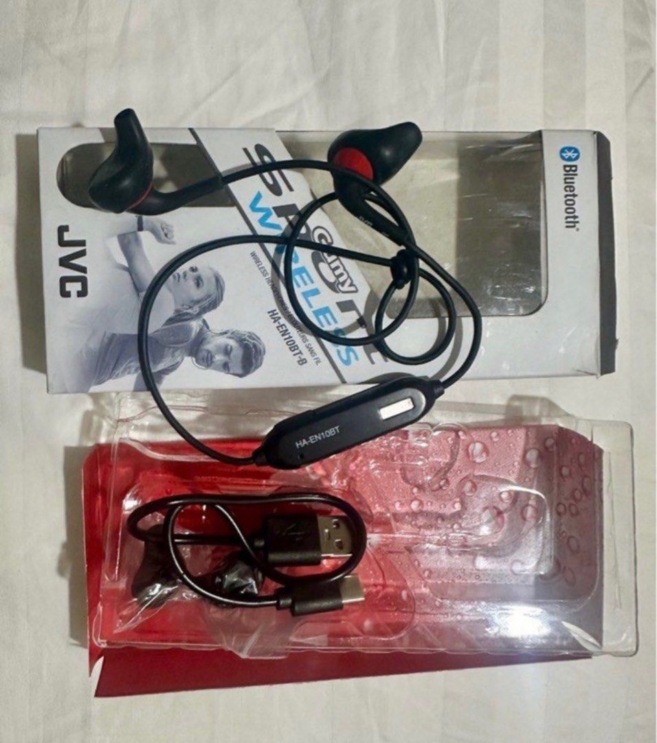 Original JVC sports (Category: Headphones & Headsets) located in Manila. Submitted by bornthisway22 (Listing ID 1341357317, Image 1). Description: original bluetooth headset almost new just open and tried u.s bought .