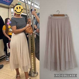 Pleated maxi skirt philippines clearance