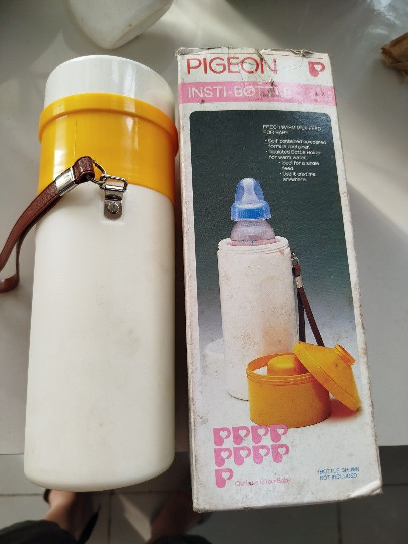 Pigeon bottle bag (Category: Other Baby Bathing & Changing Needs) located in Santa Rosa. Submitted by toys_r_here (Listing ID 1341391549, Image 1). Description: GOOD FOR GIFT AND COLLECTION as is po Good condition pa check nalng sa pic yun condition pm me for questions ship pwede Sta rosa and Alabang area atc or molito.