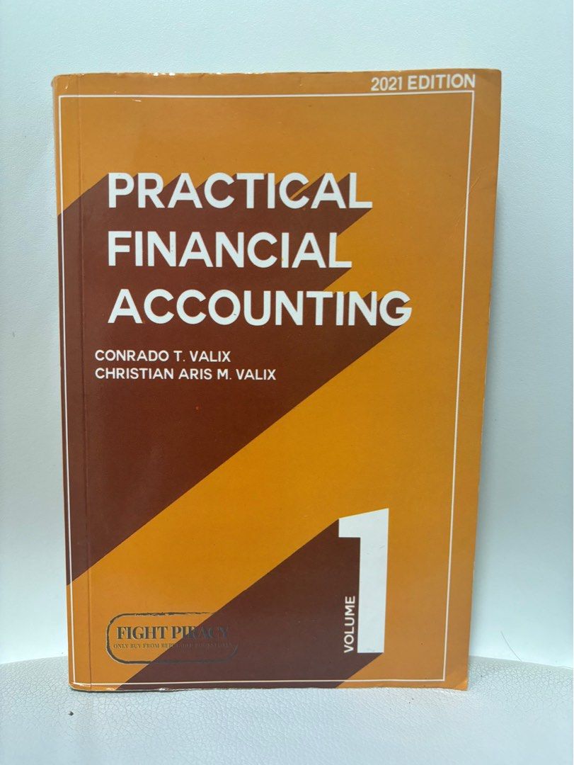 Practical Financial Accounting 2021 Edition by Valix (Category: Textbooks) located in Pasay City. Submitted by lavvcutie (Listing ID 1341398753, Image 1). Description: Used but not abused good condition pa may konting sulat rfs: di na magagamit.