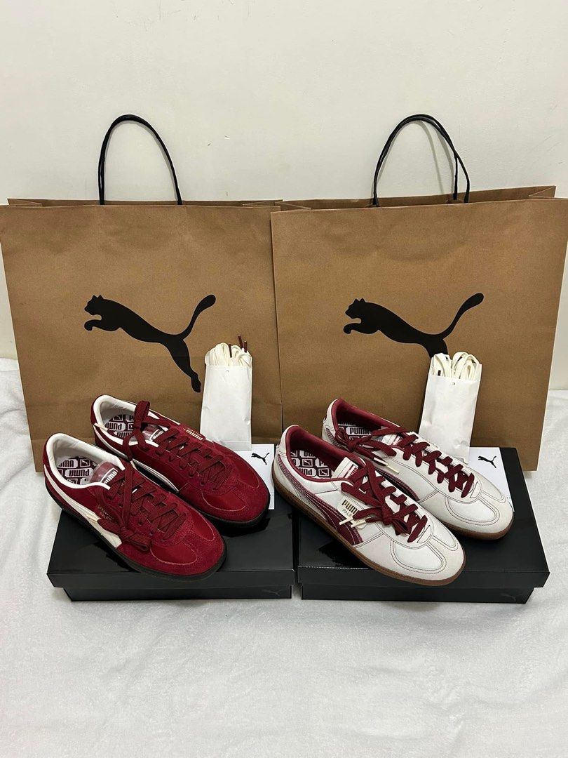 Pasabuy Puma Palermo (Category: Sneakers) located in Taguig. Submitted by mistAstuff (Listing ID 1341400116, Image 1). Description: All Sizes Available & Refer to Cm sizes 🇲🇴 Macau Pasabuy 📦 — 50% down payment is required. — DP is non-refundable unless the item is no longer available. — Orders cannot be cancelled ✉️ DM US FOR ORDERS AND PASABUY REQUESTS ETA: December 16, 2024 Cut off; Dec 14.
