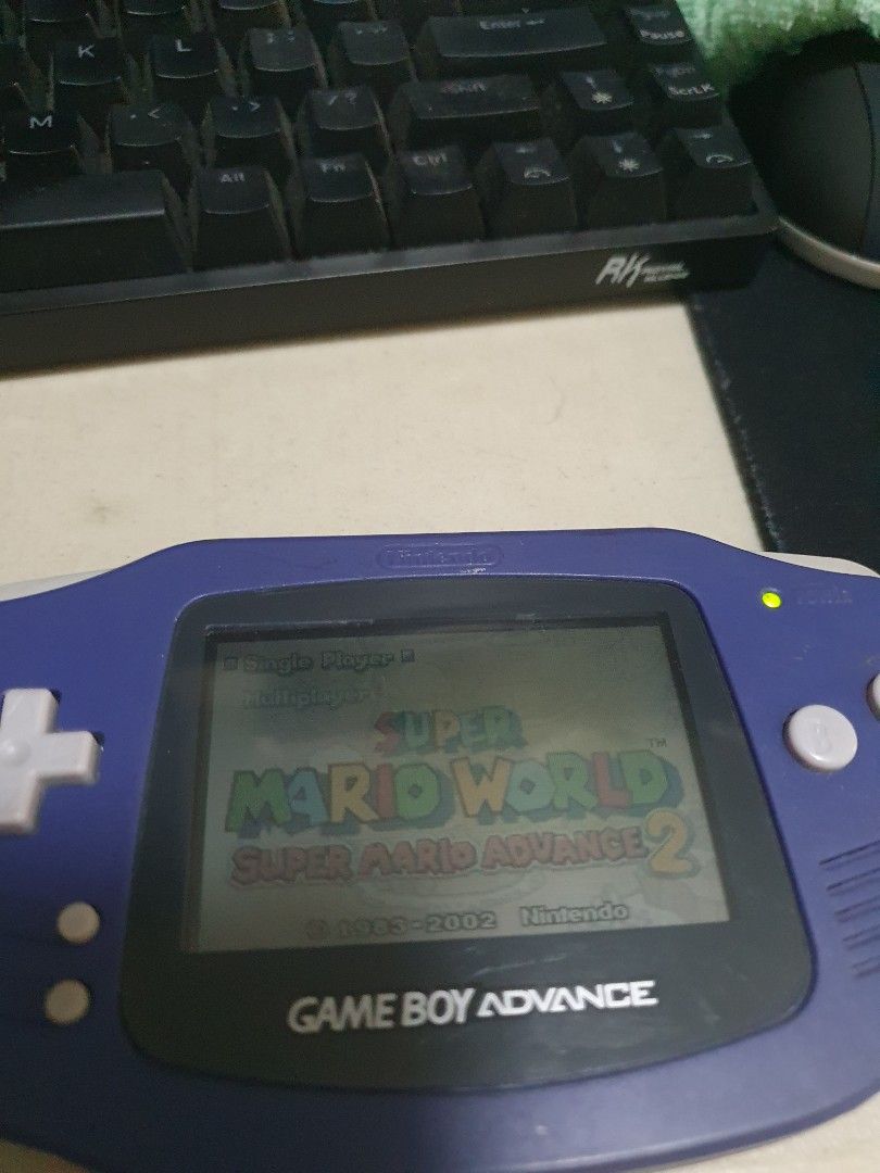 Purple Nintendo Gameboy Advance Console (Category: Nintendo) located in Quezon City. Submitted by itemsforadoption (Listing ID 1341370744, Image 3). Description: Rfs: Its 2024! Happy New Year! Hoping you have a good year ahead of you! If you have questions feel free to send a message. Though I'll most likely be able to reply from 10am to 8pm. Please be patient and understanding. Decluttering games and items that I've picked up or for friends and 