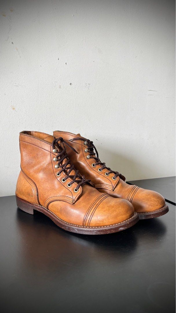 REDWING IRON RANGER 8112 ORO IGINAL JAPAN EXCLUSIVE MARKET Men s Fashion Footwear Boots on Carousell