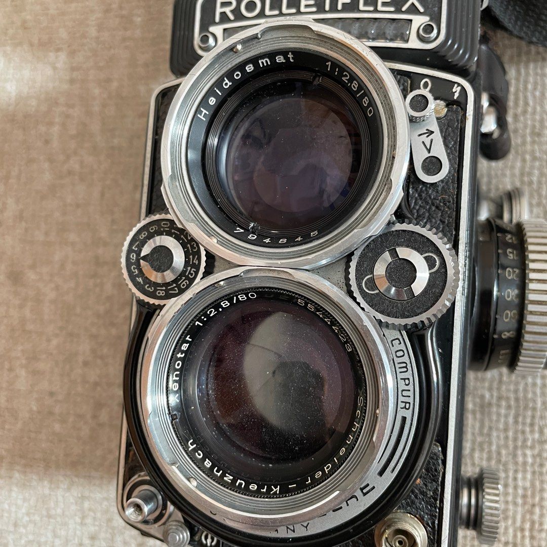 Rolleiflex Kamera TLR Medium Format Film Analog (bukan