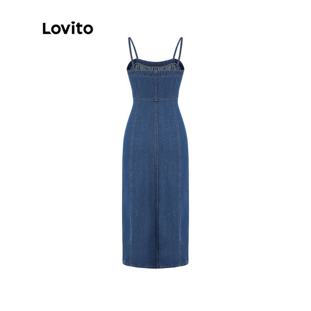 Spaghetti Denim Dress (Category: Dresses) located in Santa Ana. Submitted by sharekyle (Listing ID 1341340244, Image 3). Description: .